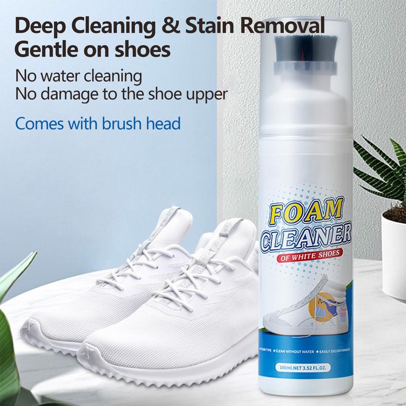 ブラシヘッド付きの白い靴クリーナー,革のクリーニングキット - Sneaker Cleaner のレビューと価格