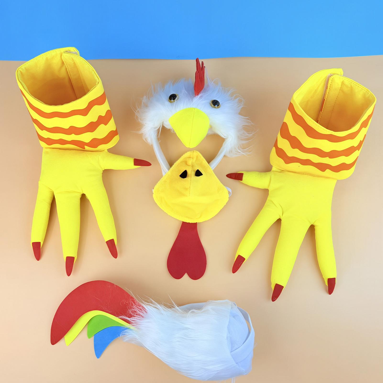 ニワトリのコスチューム用アクセサリー：ニワトリの櫛（くじ）の - Shoe Brush のレビューと価格